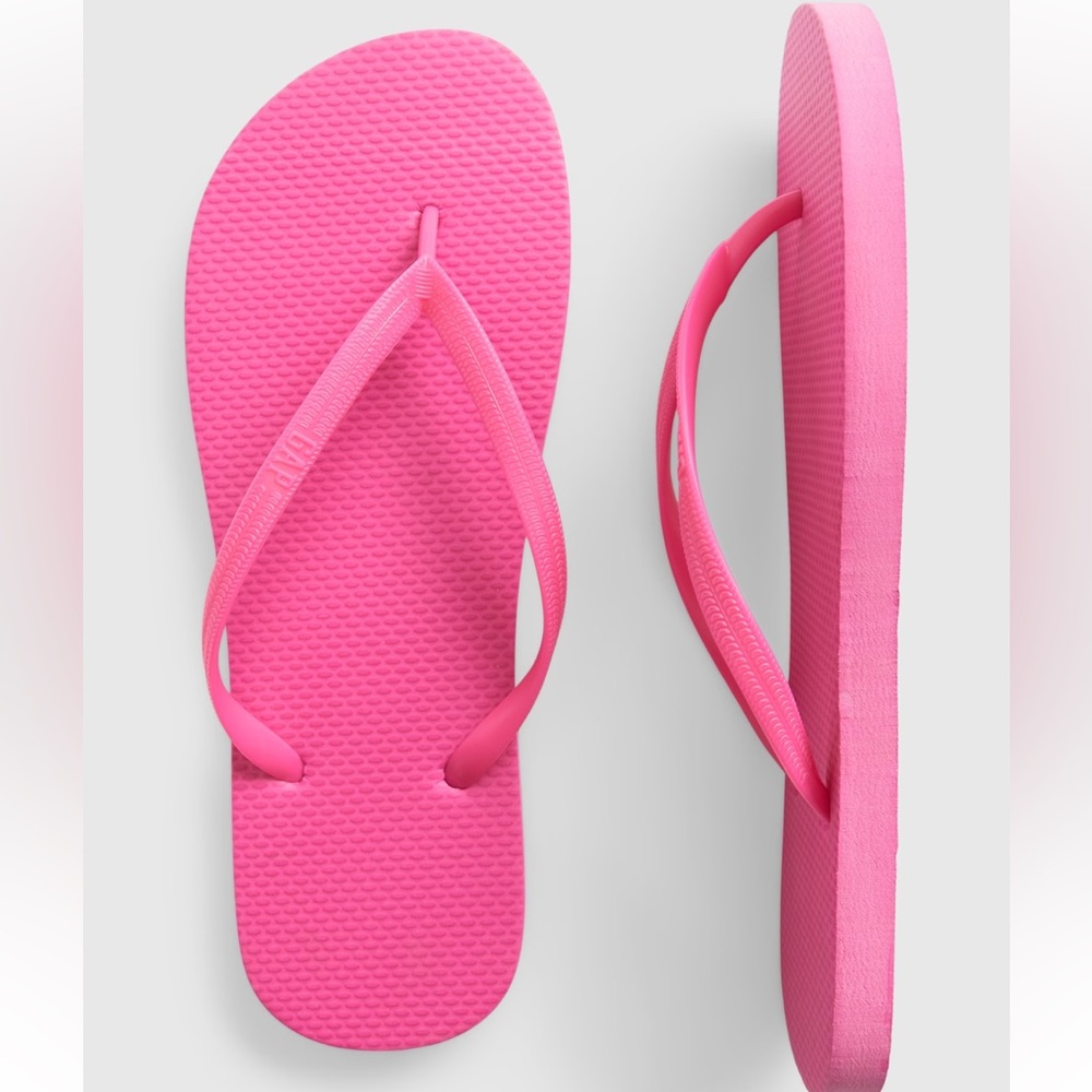 NWT Barbie Pink Flip flops